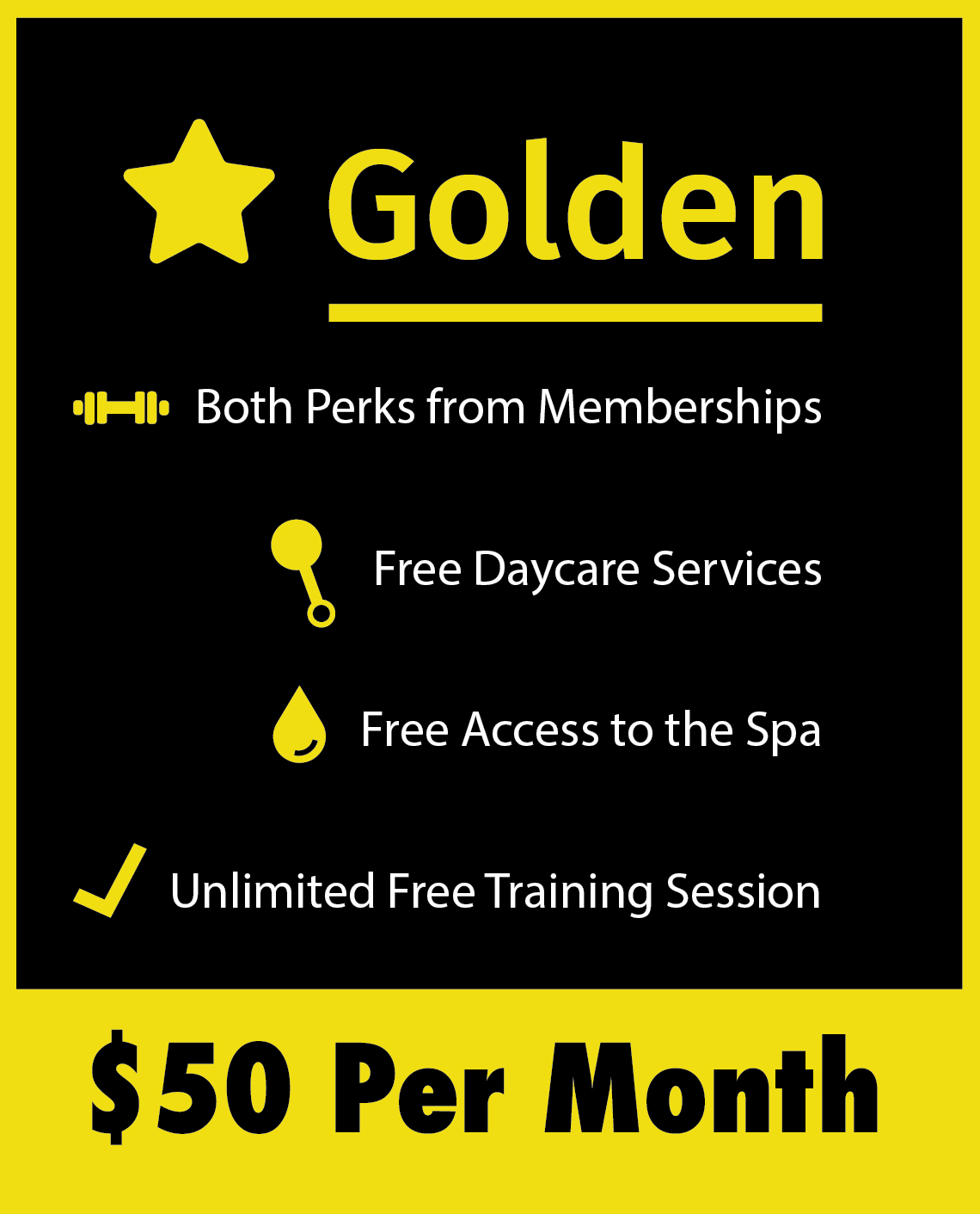 Golden Membership Plan