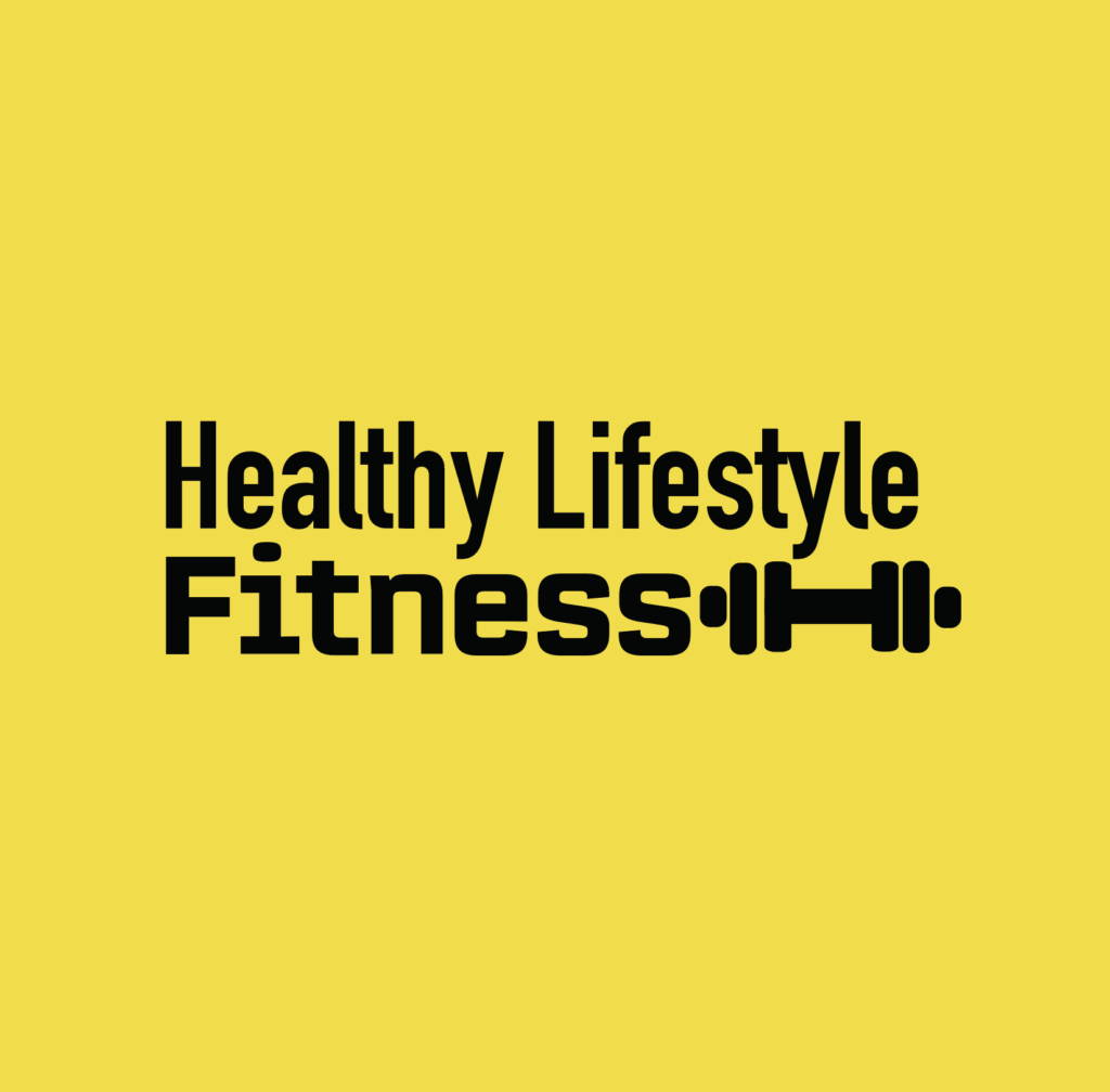 Healthy Lifestyle Fitness Website Logo