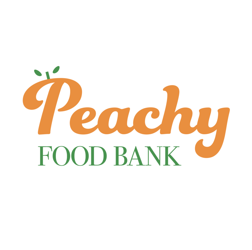 Peachy Food Bank Website Logo