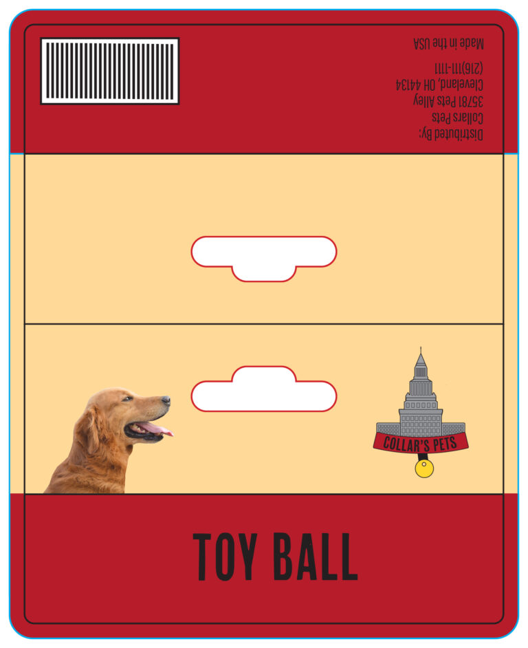 Dog Toy Ball Print Format