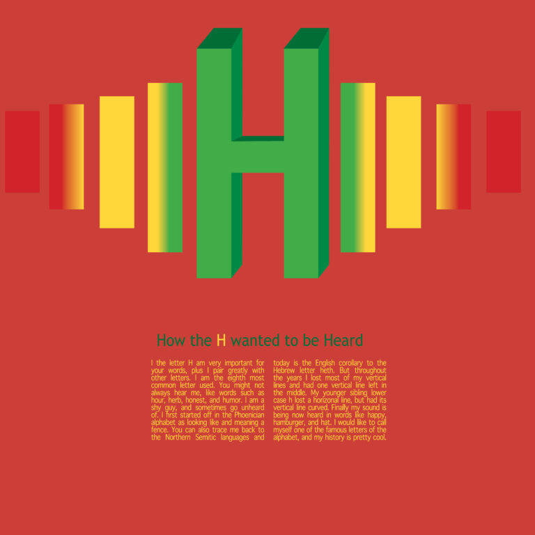 Previous_Letter_H Symbol Poster